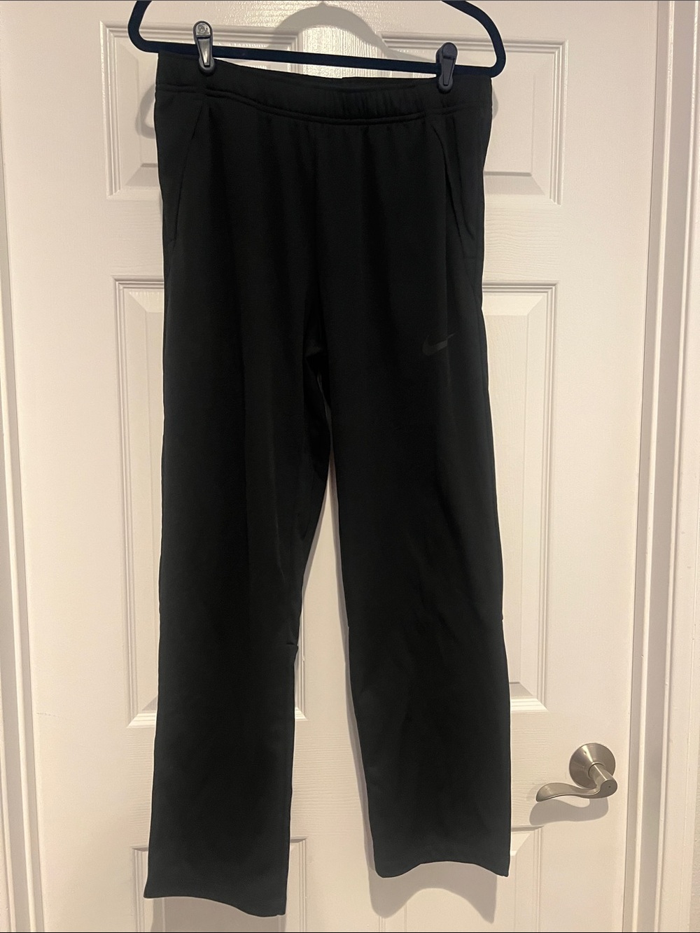 Nike Black Performance Joggers with Subtle Swoosh